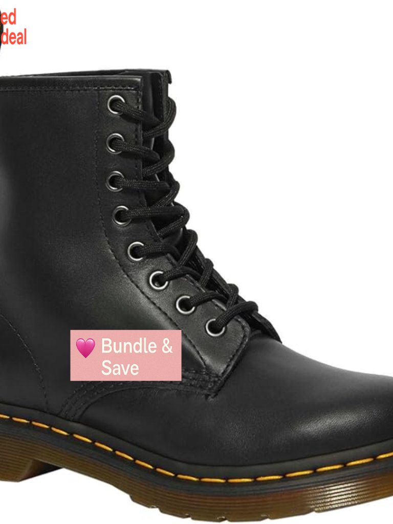 8-Eye Combat Boot In Soft Nappa Leather - Iconic Style